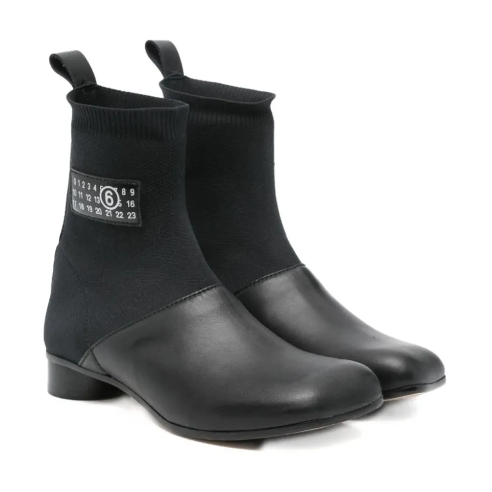 Bottines en cuir