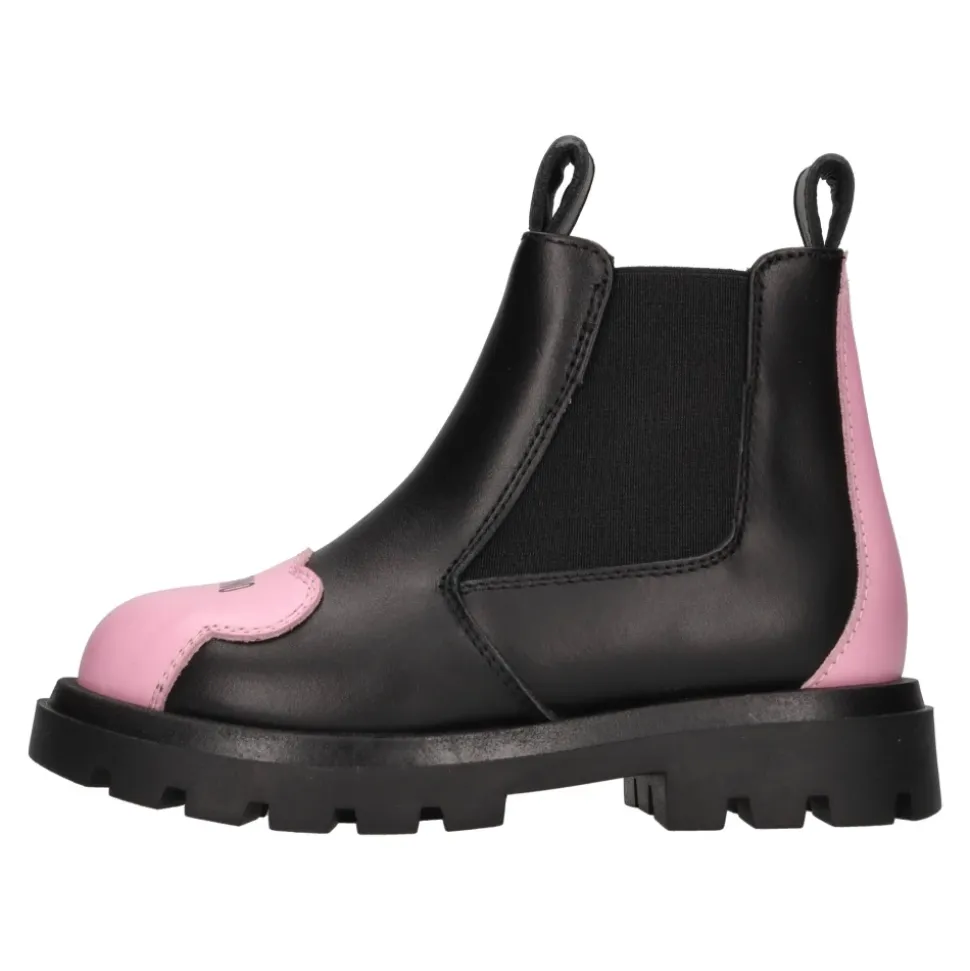 Bottines en cuir