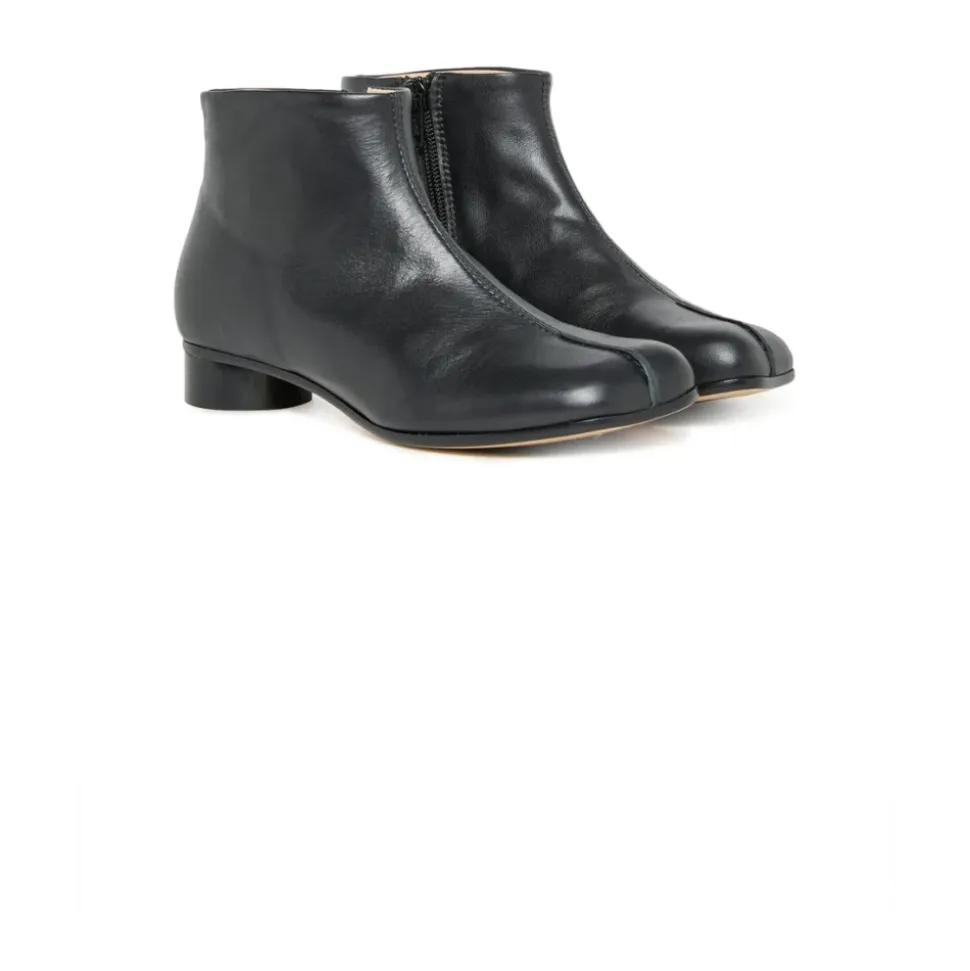 Bottines en cuir