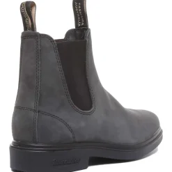Bottines Élégantes et Légères Noir Rustique