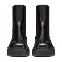 Bottines 70 mm en cuir de veau Vlogo Signature