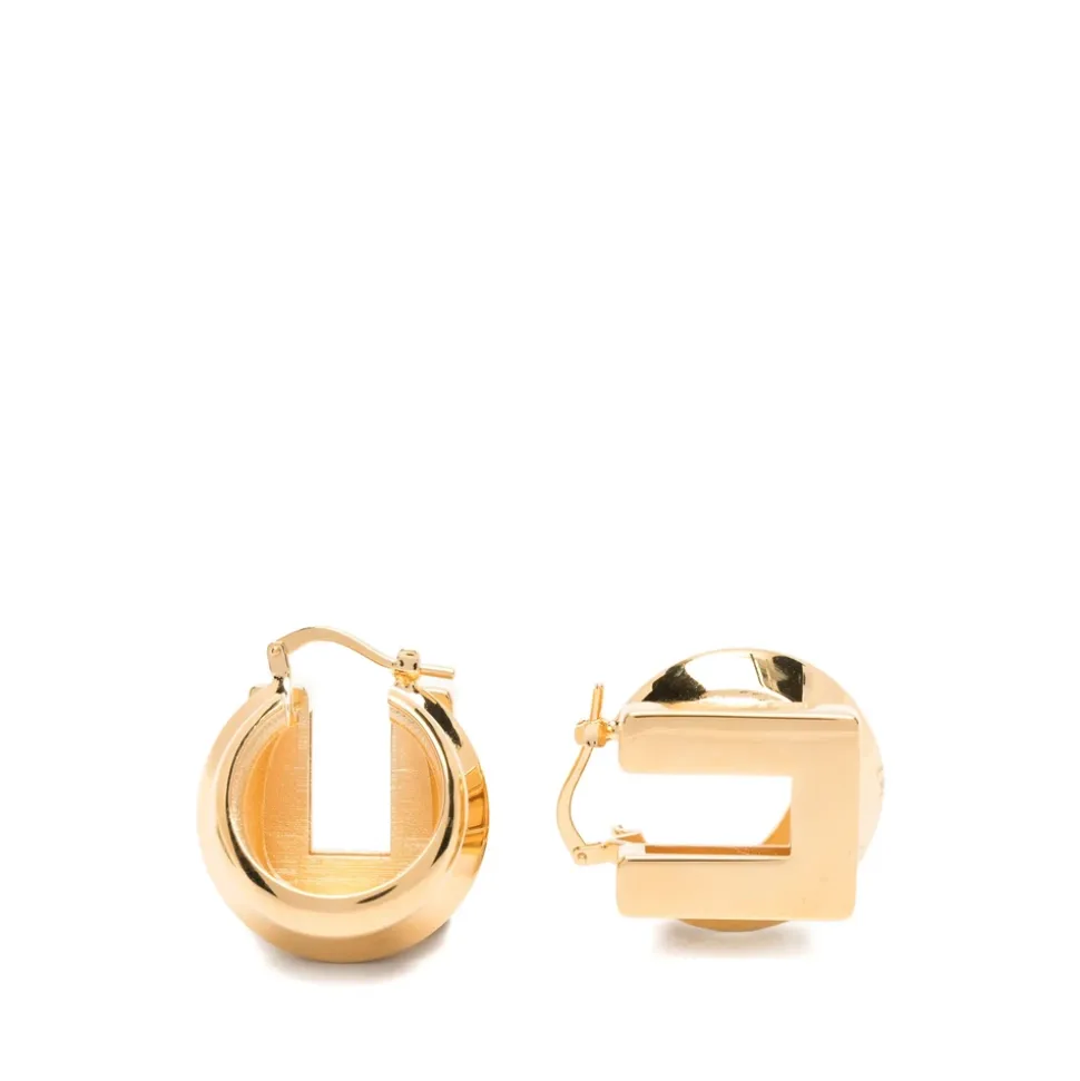 Boucles d'oreilles avec logo gravé