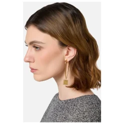 Boucles d`oreilles Logo Carré