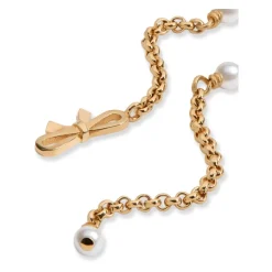 Boucles d'oreilles perles logo CD