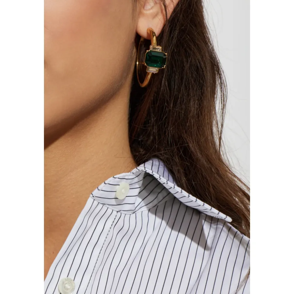 Boucles d'oreilles rondes