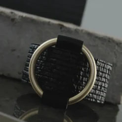 Bracelet Mega Ring en Cuir