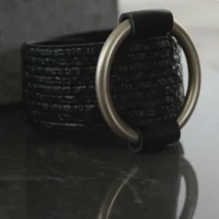 Bracelet Mega Ring en Cuir