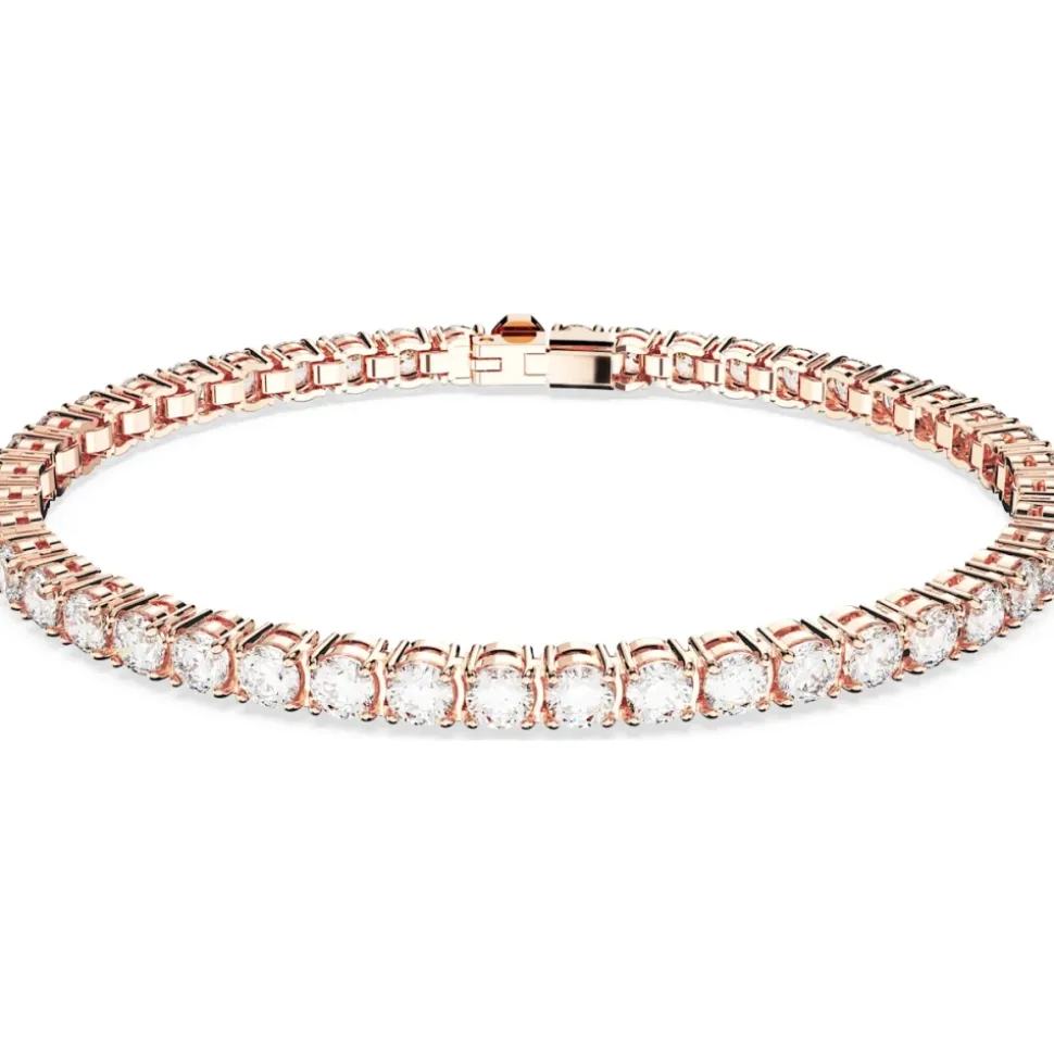 Bracelet Tennis avec Cristaux Clairs