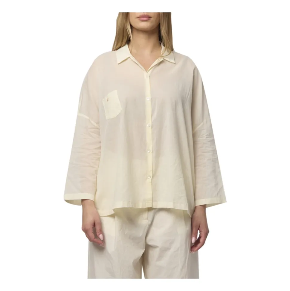 Camicia in Mussola di Cotone