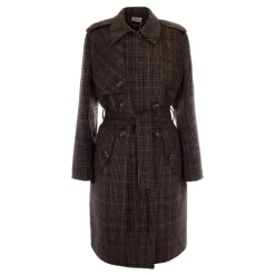 Cappotto lungo in panno double