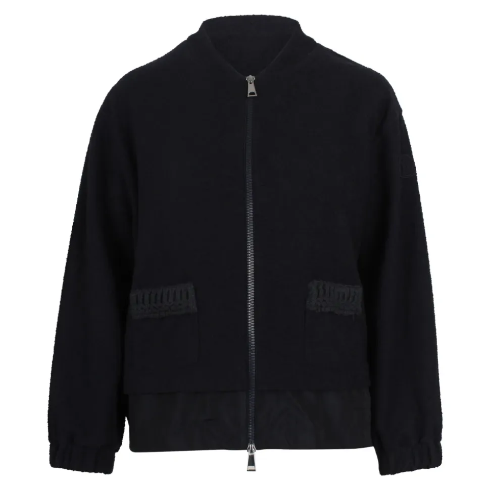 Cardigan avec poches plaquées