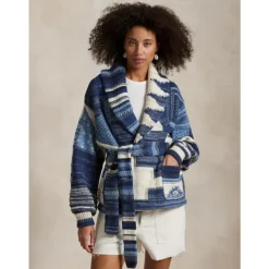 Cardigan Intarsia Patchwork