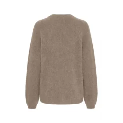 Cardigan Mélange Cachemire et Raton Laveur