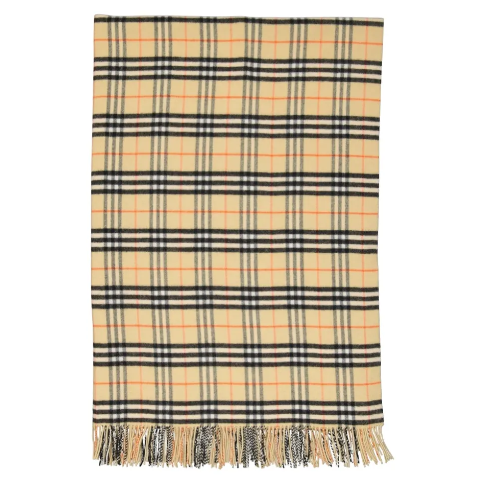 Carreaux Laine et Cachemire Couverture