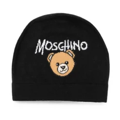 Casquette avec logo ours intarsia
