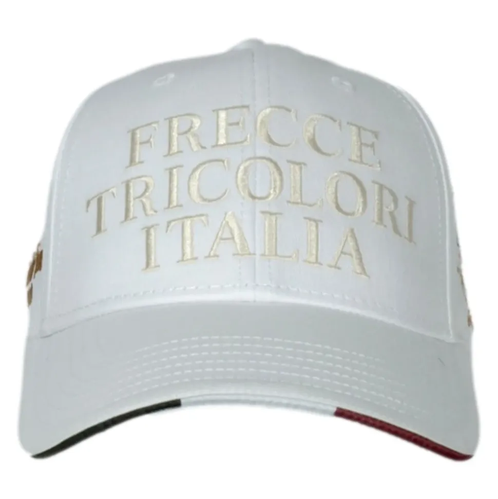 Casquette Baseball Blanche Flèches Tricolores