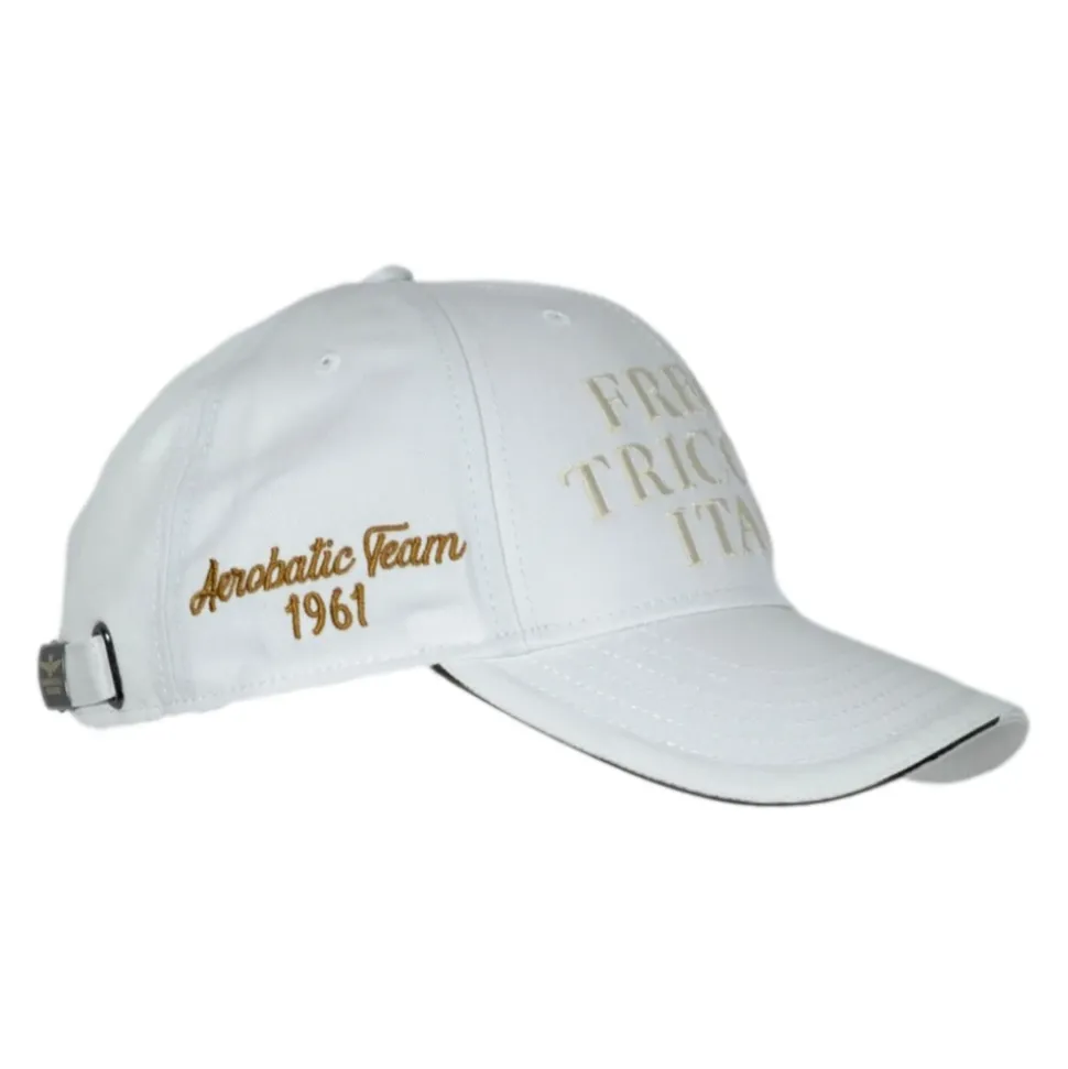 Casquette Baseball Blanche Flèches Tricolores