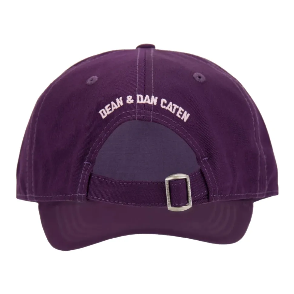 Casquette de Baseball en Coton avec Logo Inversé