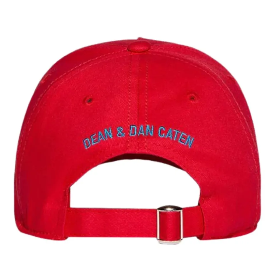 Casquette de baseball rouge pour enfants avec logo
