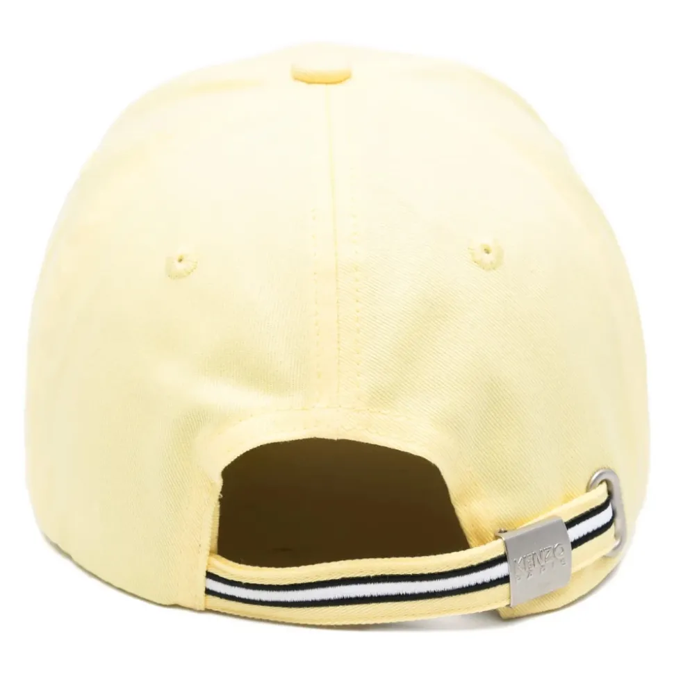 Casquette en Coton Fleur Brodé