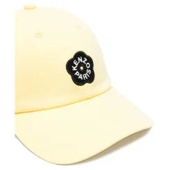 Casquette en Coton Fleur Brodé