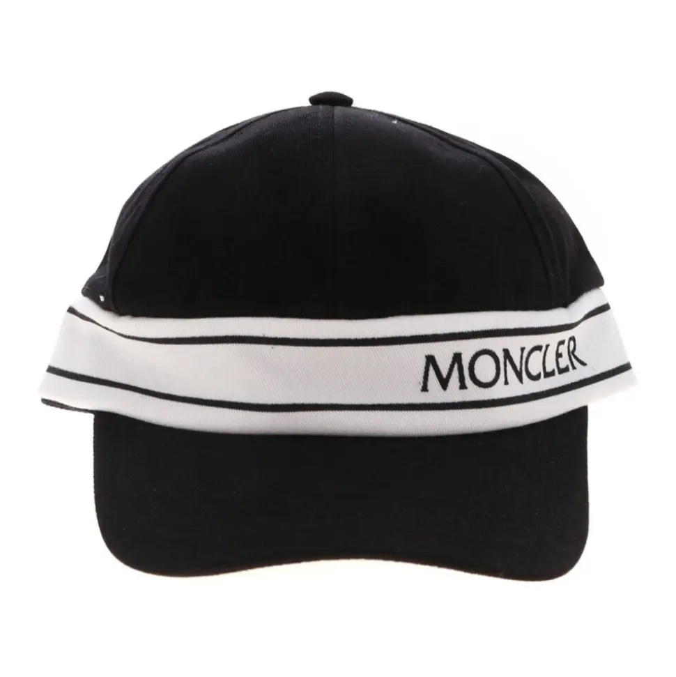 Casquette Logo avec Bande Rayée