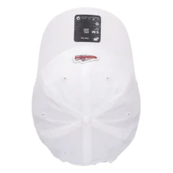 Casquette visière incurvée blanche air non structuré