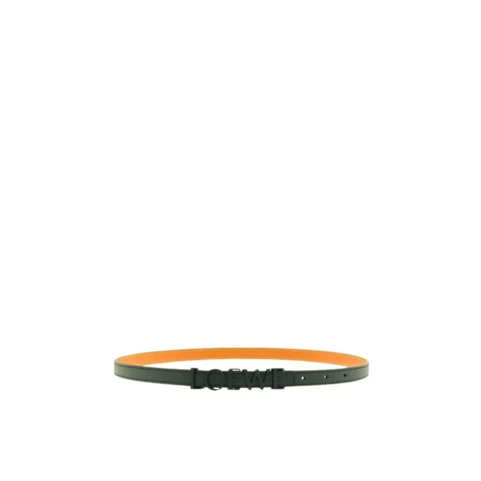 Ceinture Audacieuse Vert Forêt avec Logo