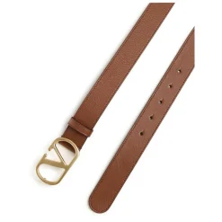 Ceinture en cuir avec détail VLogo