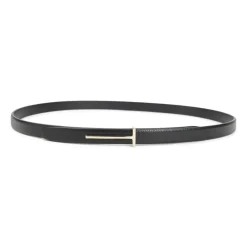 Ceinture en Cuir Noir pour Femmes