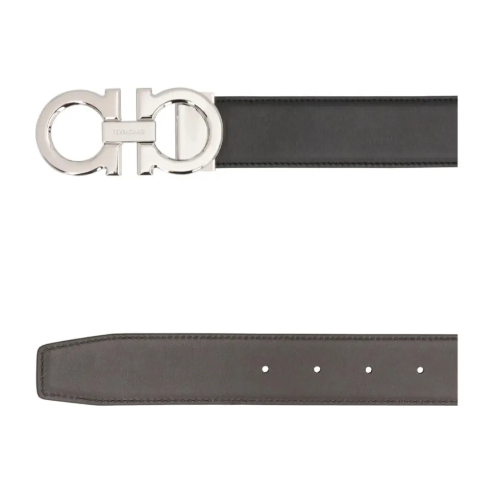 Ceinture Gancini Réversible et Ajustable