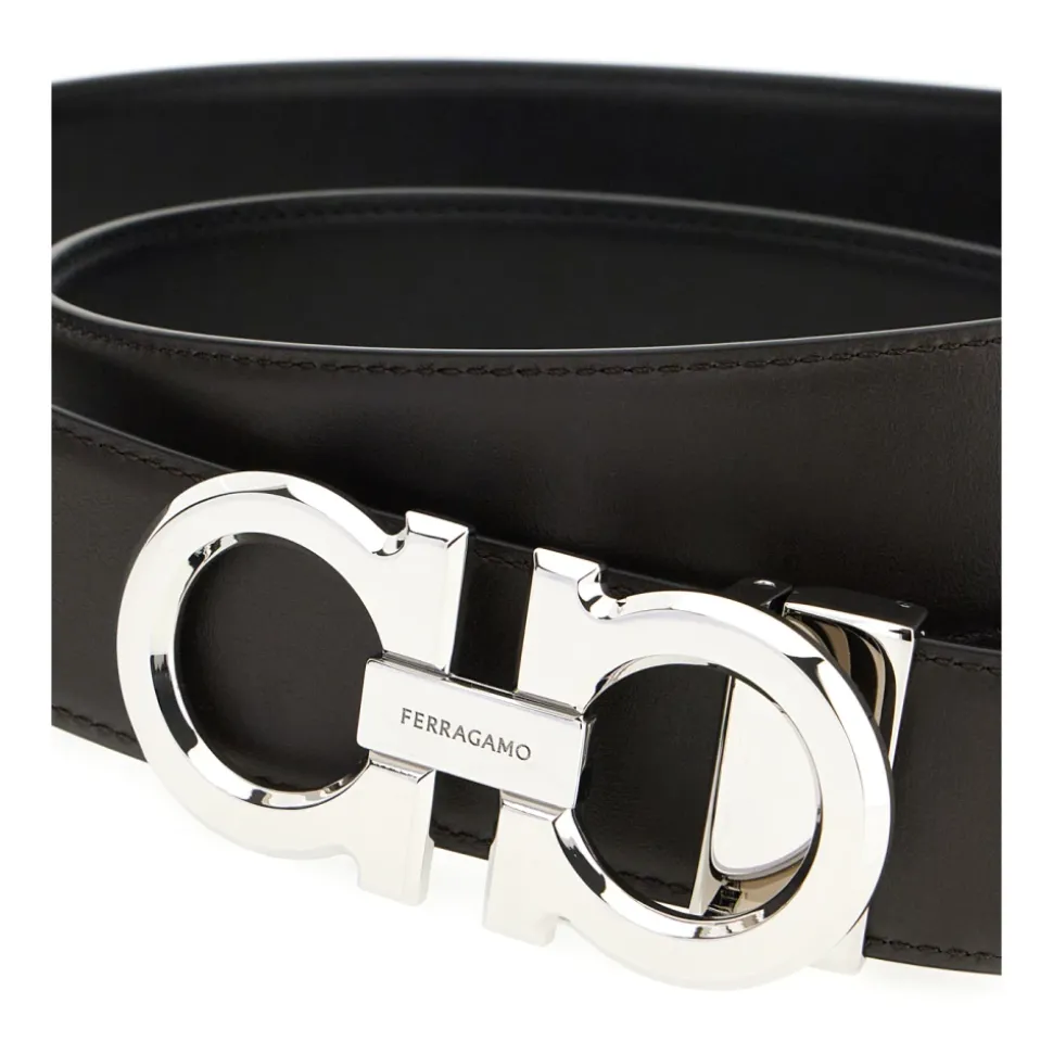 Ceinture Gancini Réversible et Ajustable