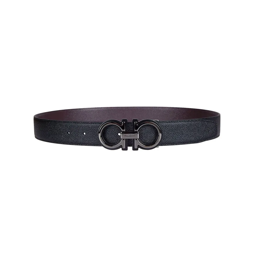 Ceinture Gancini réversible et ajustable