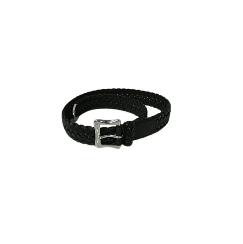 Ceinture Noire avec Boucle Enveloppe