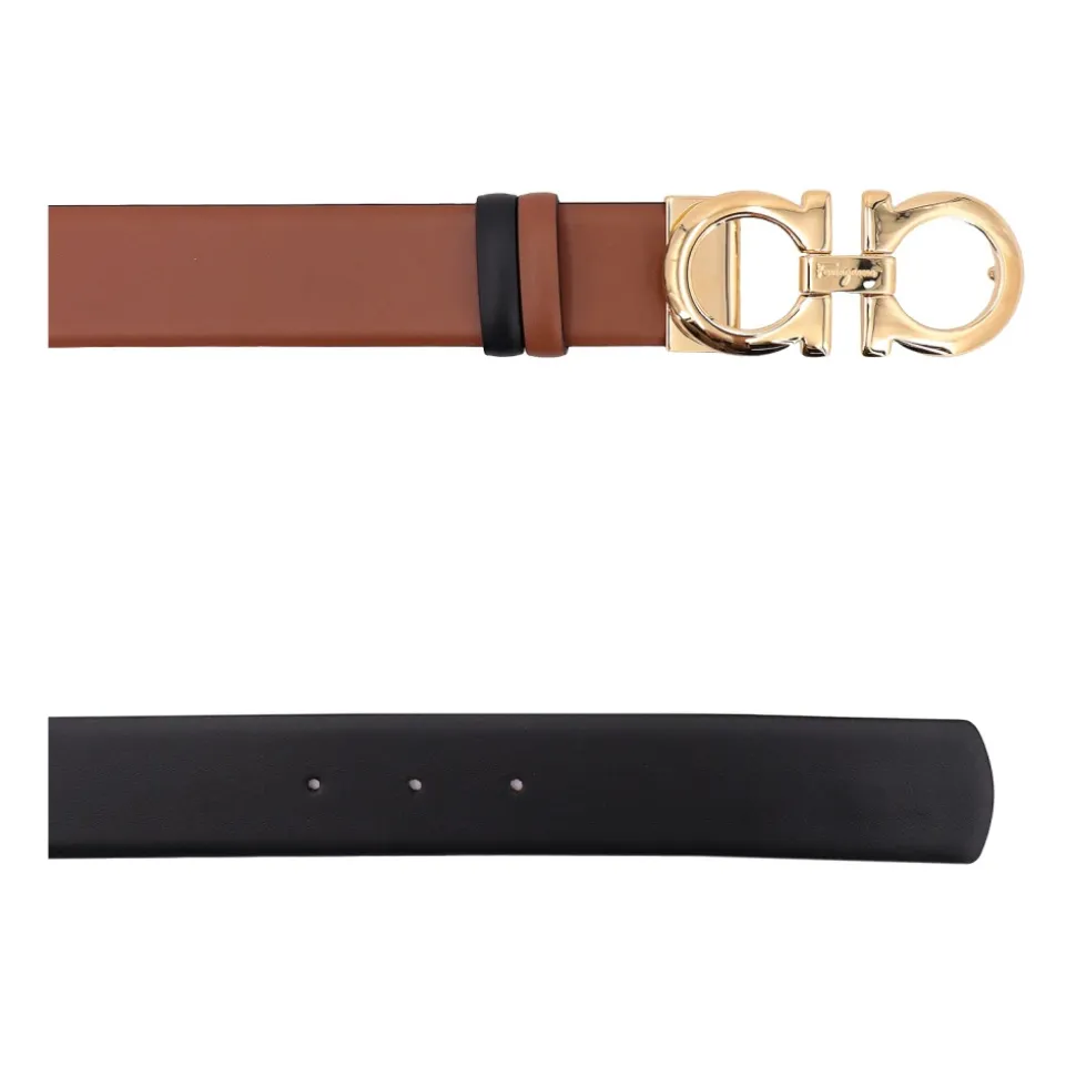 Ceinture Réversible à Boucle Gancini