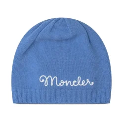 Chapeau Enfant en Laine et Cachemire Bleu