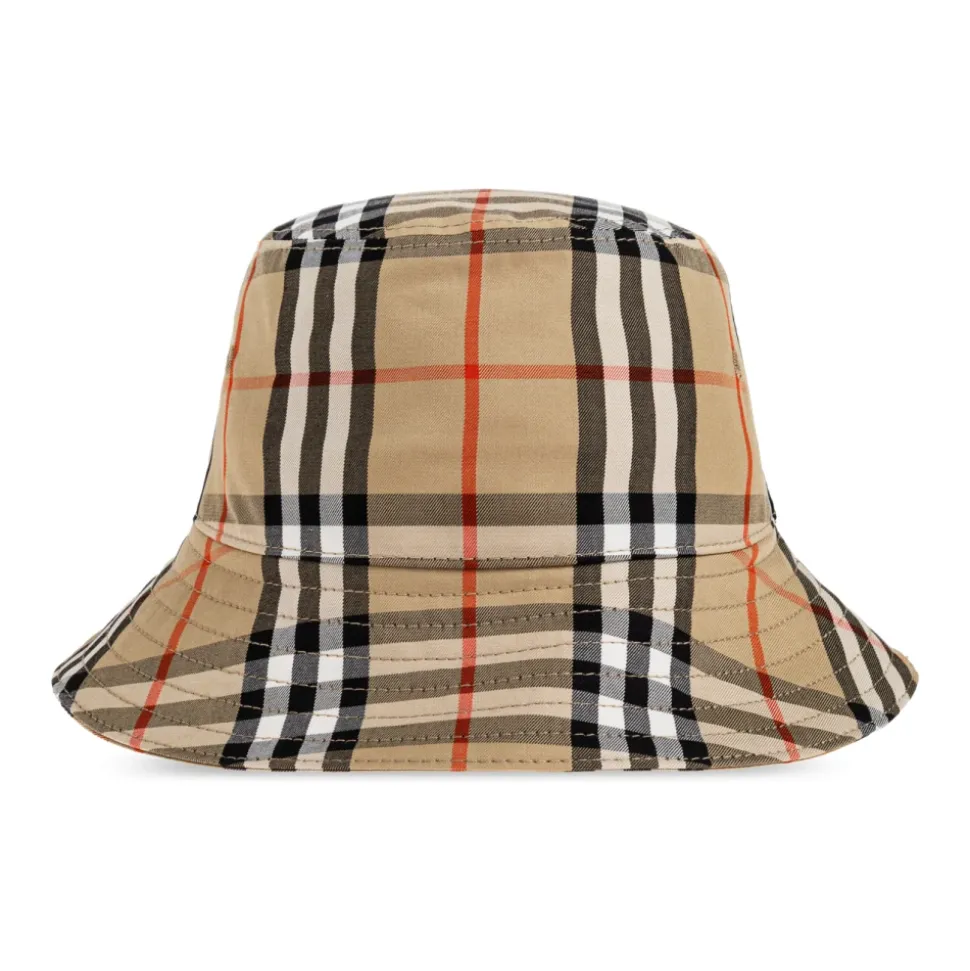 Chapeau à Motif Plaid