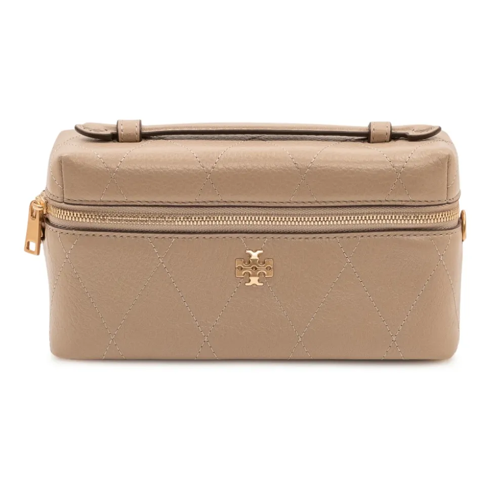 Charlie Quilted East-West Vanity Case
