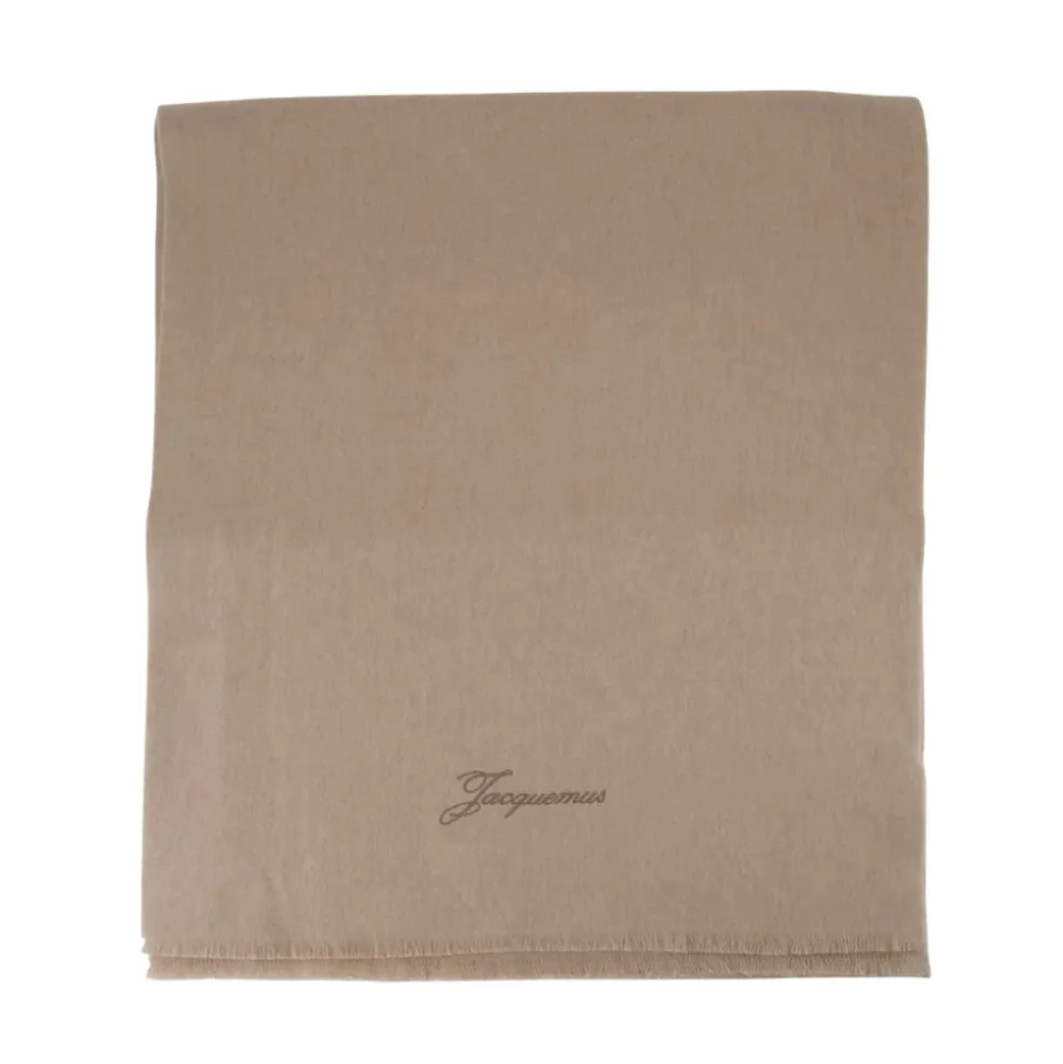 Écharpe en Laine Tailleur - Beige