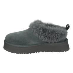Chausson Confortable en Daim Gris