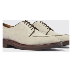 Chaussure Derby Classique Mario en Daim Sable