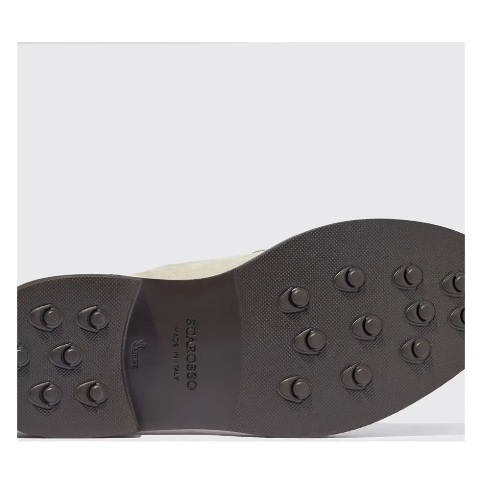 Chaussure Derby Classique Mario en Daim Sable