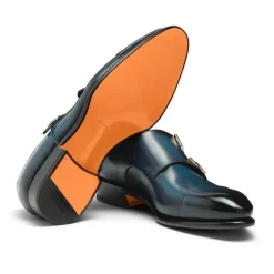 Chaussure à double boucle pour homme