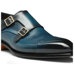 Chaussure à double boucle pour homme