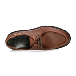 Chaussure à Lacets Fait Main - Marron Foncé