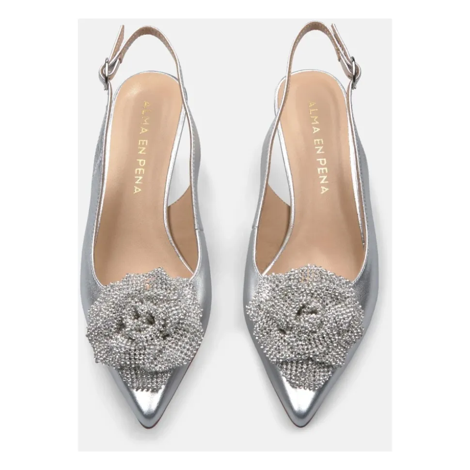 Chaussures chaton fleur