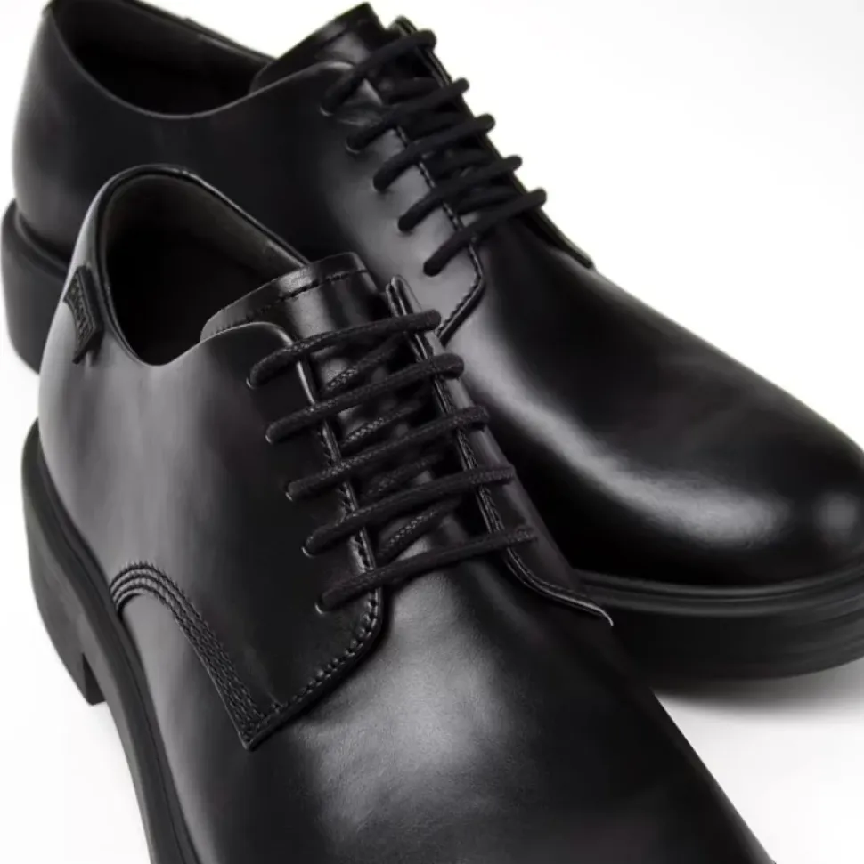 Chaussures Dean en cuir noir