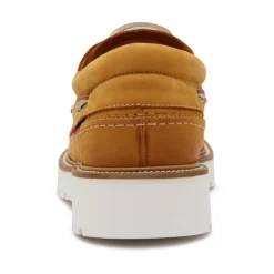 Chaussures de Bateau Explorer en Nubuck Camel
