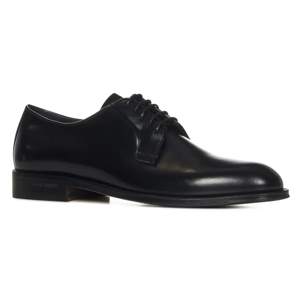 Chaussures de ville noires à lacets