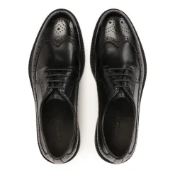 Chaussures de ville noires pour hommes